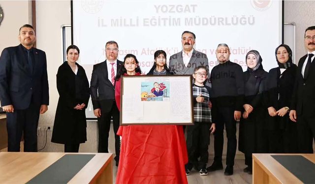 Yozgat’ta Şehitlerin Kalem Tutan Elleri Birinci Oldu