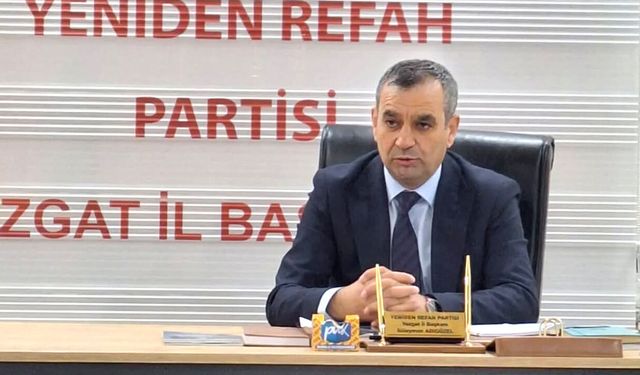 Yeniden Refah Partisi Yozgat İl Başkanı Süleyman Adıgözel’den Ara Seçim Tepkisi