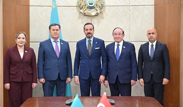 AK Parti Genel Başkan Yardımcısı Prof. Dr. Kürşat Zorlu'dan Kazakistan’da Stratejik Görüşme