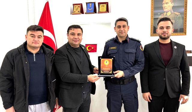 Yozgat’ta şehit ailelerinden anlamlı ziyaret