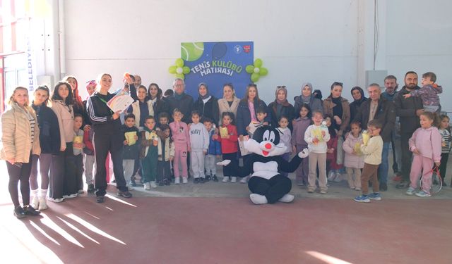 Yozgat Belediyesi Tenis Kulübünde Sertifika Heyecanı