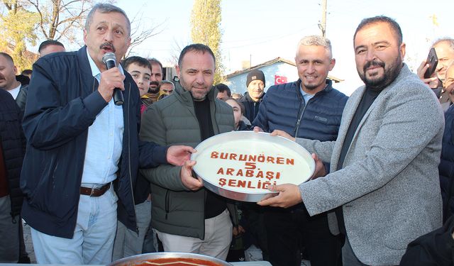 Yozgat Sorgun Burunören Köyü Arabaşı Şenliğinde Buluştu