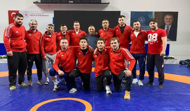 Yozgatspor Güreş Takımı Türkiye 2. Ligi’nde Üçüncü Oldu