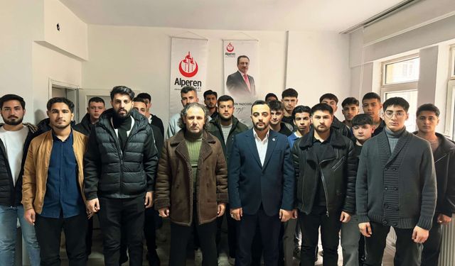Alperen Ocakları Genel Başkan Yardımcısı Mustafa Çıtak Alperen Ocaklılarla Buluştu