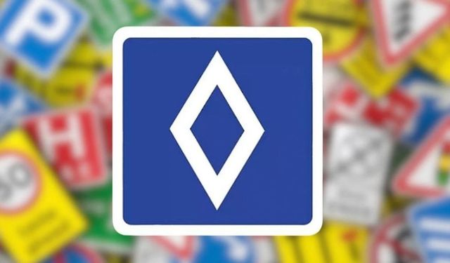 Avrupa’da Yeni Trafik Levhası: Baklava Dilimli Tabela Ne Anlama Geliyor?