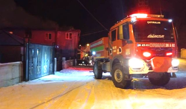 Çayıralan’da Korkutan Yangın