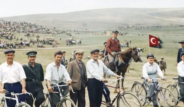 Yozgat’ın bu yıllarına gitmek ister misiniz: cirit meydanında atlı sporcular