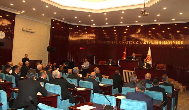 Yozgat İl Genel Meclisi'nin gündemi Roma Hamamı