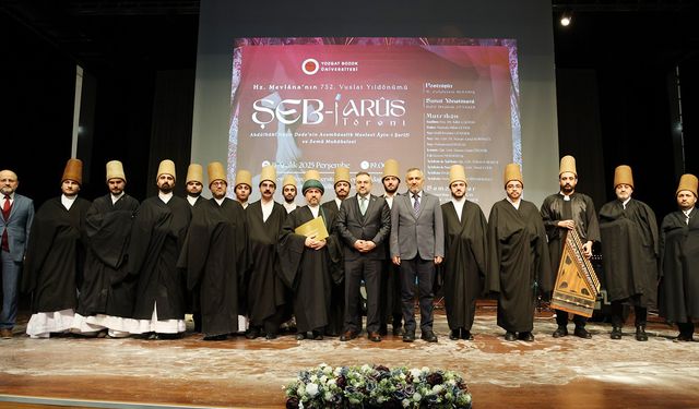 Yozgat Bozok Üniversitesi’nde Hz. Mevlana’nın 752. Vuslat Yıldönümü Şeb-i Arus töreni düzenlendi