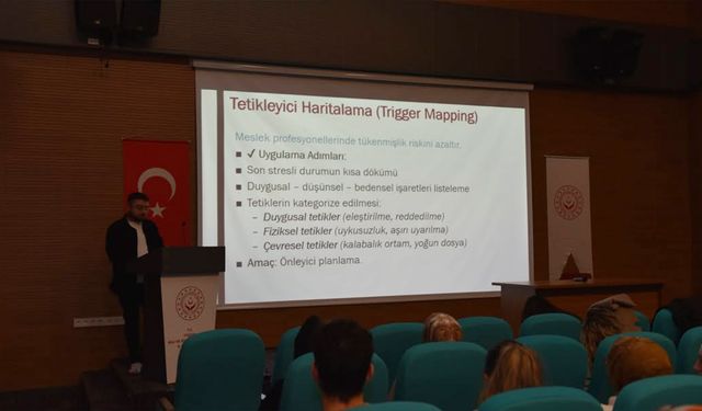 Yozgat'ta ŞÖNİM Personeline Kadına Yönelik Şiddetle Mücadelede Hizmet İçi Eğitim