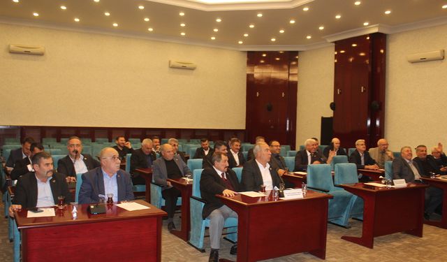 Yozgat İl Genel Meclisi'nde Sorgun Konuşuldu