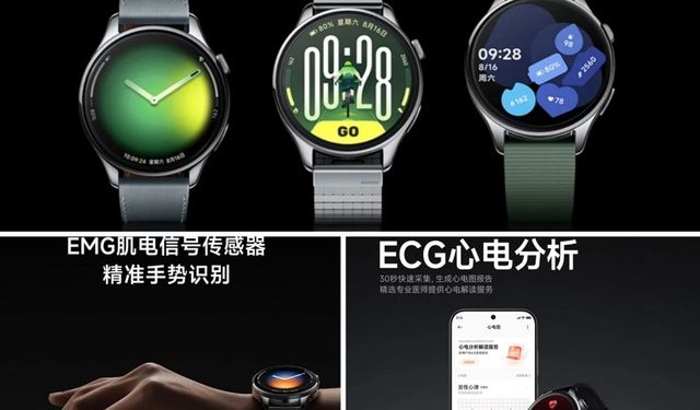 Xiaomi Watch 5 Kas Sinyali Algılama Özelliğiyle Tanıtıldı