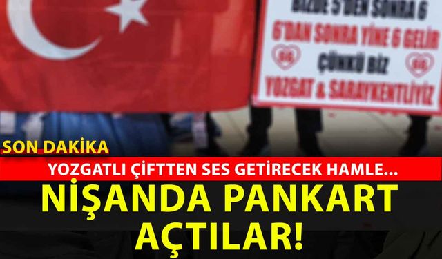 Kocaeli’ndeki Yozgatlı Nişanda Açılan “66 Mesajlı” Pankart sosyal medyada gündem oldu
