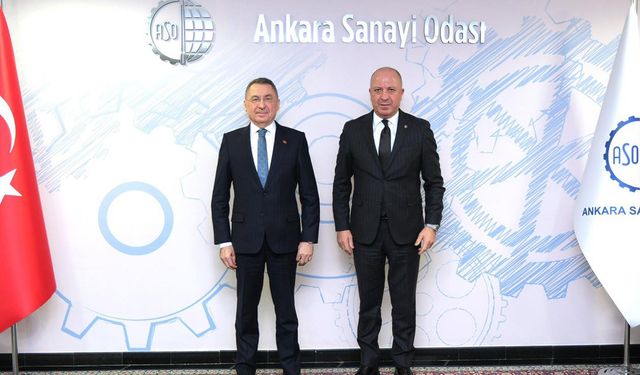 Fuat Oktay’dan ASO’ya ziyaret: Ankara’nın Teknoloji Vizyonu Masaya Yatırıldı