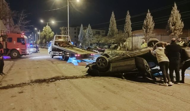 Yozgat Yerköy’de Dur İhtarına Uymayan Sürücü Kaza Yaptı