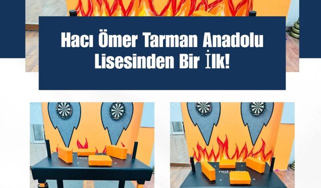 Ankara Hacı Ömer Tarman Anadolu Lisesi Spor Alanında Bir İlke Daha İmza Attı