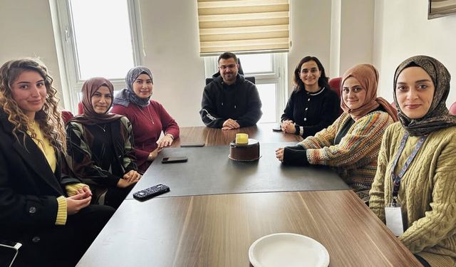 Akdağmadeni'nde Personellere Pastalı Veda