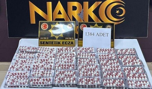 Yozgat’ta Narkotik Operasyonu: Bin 384 Adet Ele Geçirildi