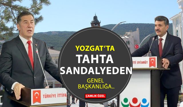 Yozgatlı siyasetçi genel başkan oldu güçlü Türkiye mesajı verdi!