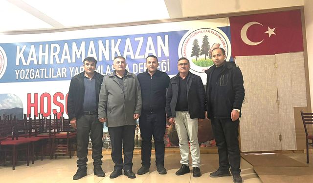 Kahramankazan’da Yozgat Buluşması: Arabaşı Programı Hemşehrileri Aynı Sofrada Toplayacak
