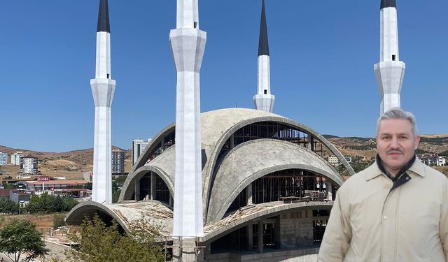 Kırıkkale’nin Bayraktepe Camii 4 Bin Kişilik Kapasitesiyle Yükseliyor