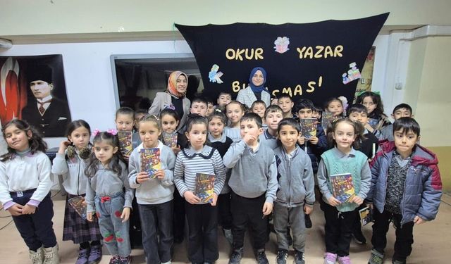 Yozgat Saraykent'te Öğrenci Yazar Buluşmasına Yoğun İlgi