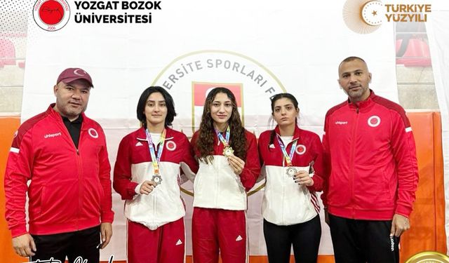 Yozgat Bozok Üniversitesi Kick Boks’ta Türkiye Şampiyonu Çıkardı