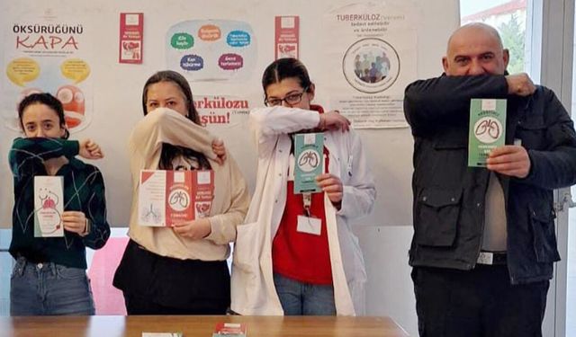 Sarıkaya Devlet Hastanesi’nde Verem Haftası Kapsamında Farkındalık Etkinliği