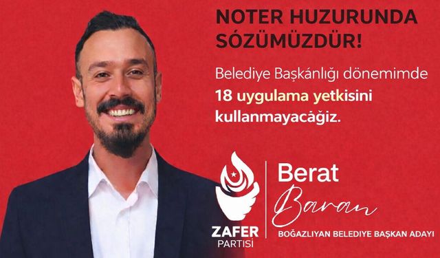 Yozgatlı siyasetçiden büyük söz: belediye başkanı olursa