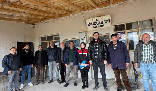 Yozgat Aydıncık Büyüktoraman Köyü’nde Çiftçi Buluşması Düzenlendi