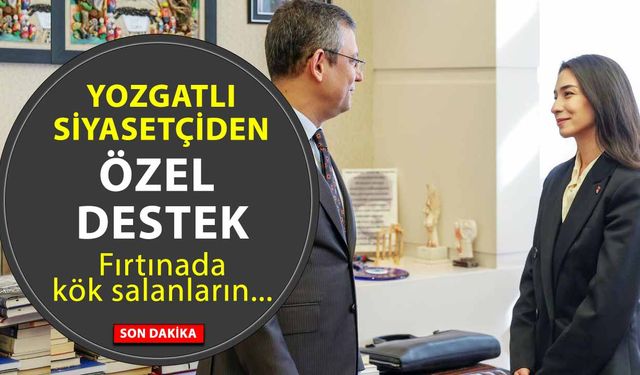 Ankara’daki Yozgatlı siyasetçiden Özgür Özel’e Destek: “Bir Santim Eğilmeden Yolumuza Devam”