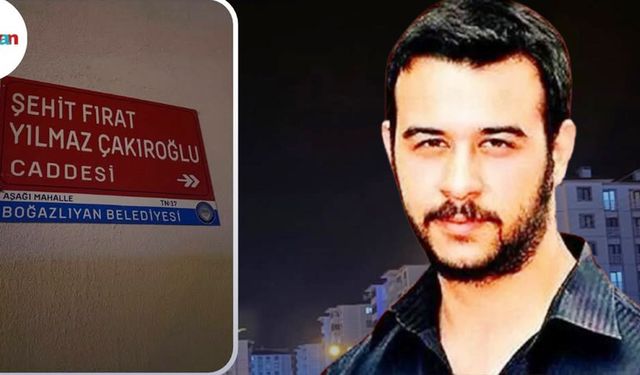 Boğazlıyan’da Şehit Fırat Yılmaz Çakıroğlu’nun adı sokakta yaşatılacak