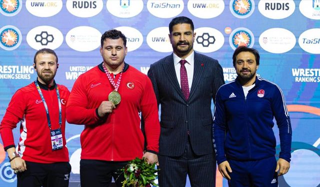 Yozgatlı Milli Güreşçi Rıza Kayaalp’ten Altın Dönüş