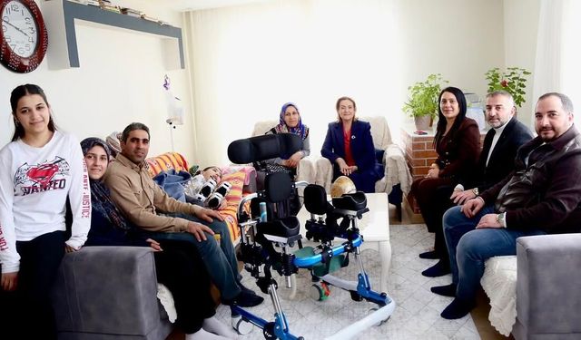 Etimesgut Kaymakamı Özlem Bozkurt Gevrek’ten Tahir’e Ziyaret