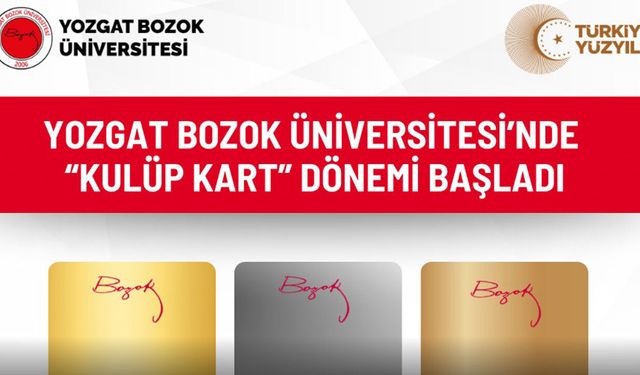 Yozgat Bozok Üniversitesi’nden Öğrenci Topluluklarına Ödüllendirme Sistemi