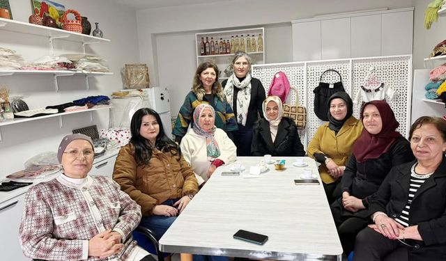 Yozgat Polis Eşleri Derneği Yozgat’ın üreten kadınları ile bir araya geldi