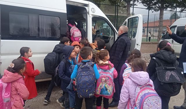 Yozgat Sarıkaya’da Okul Servislerine Sıkı Denetim