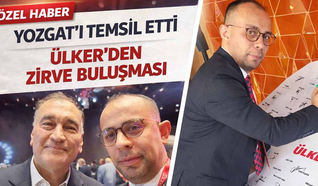 Ülker Distribütörler Zirvesinde Yozgat Damgası: Furkan Özışık, Murat Ülker ile Bir Araya Geldi