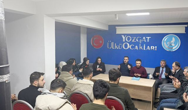 Yozgat Ülkü Ocakları, Deprem Şehitlerini Kur’an Tilavetiyle Andı