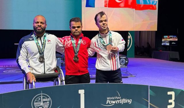 Gürcistan’da Bedensel Engelliler Halterinde Avrupa Şampiyonu Oldu