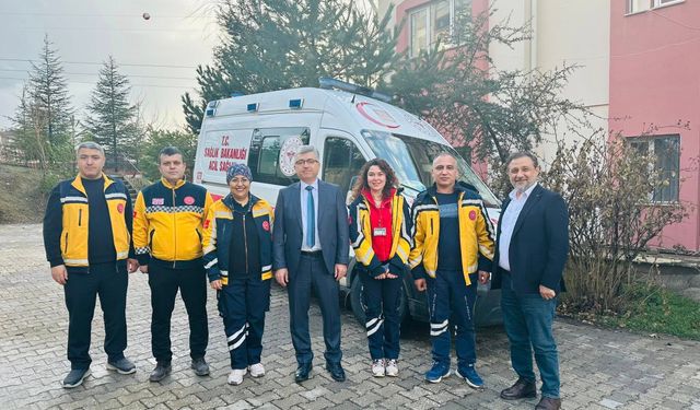 Yozgat’ta Acil Sağlık Kahramanlarına Anlamlı Ziyaret