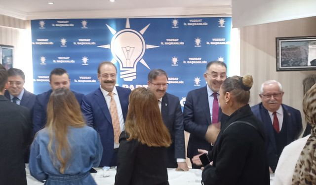 Ak Parti Yozgat Teşkilatı Bayramlaşmasında Birlik ve Huzur Vurgusu