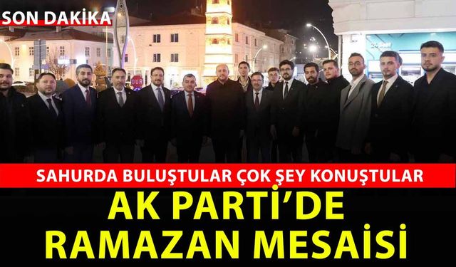 AK Parti Genel Başkan Yardımcısı Ahmet Büyükgümüş Yozgat’ta: Sahur Programında Teşkilat Kenetlendi