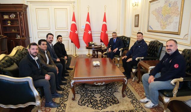 Bozok Airsoft Takımı Yozgat Valisi Mehmet Ali Özkan’ı Ziyaret Etti