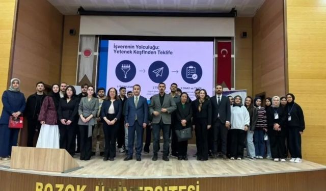 Yozgat Bozok Üniversitesi’nde Ulusal Staj ve Kariyer Fırsatları Tanıtıldı