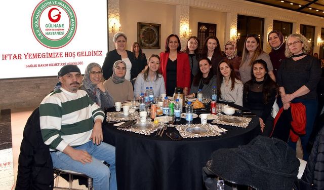Gülhane Eğitim ve Araştırma Hastanesi’nde Ramazan İftar Programı Düzenlendi