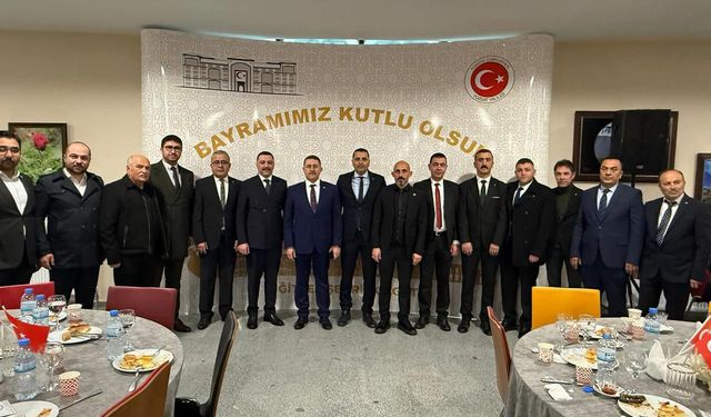 Yozgatlı genel başkan yardımcısı Ankara'da ziyaretçi akınına uğruyor