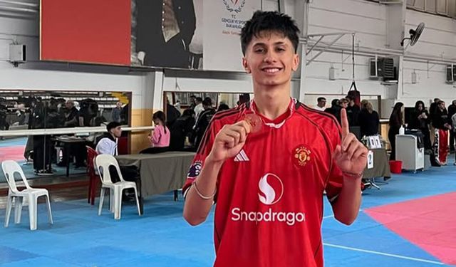 Ankara Altındağ Hacı Bayram Veli Spor Lisesi ve Ortaokulu’nun altın madalya gururu