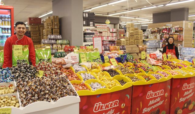 Yozgat’ta Bayram Şekerleri Tezgahlarda: GİMAT’ta Fiyatlar Düştü, Talep Patladı!