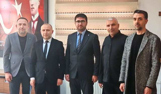 Türk Eğitim-Sen Yozgat Heyetinden Yerköy İlçe Milli Eğitim Müdürü Necmettin Sağlam’a Ziyaret